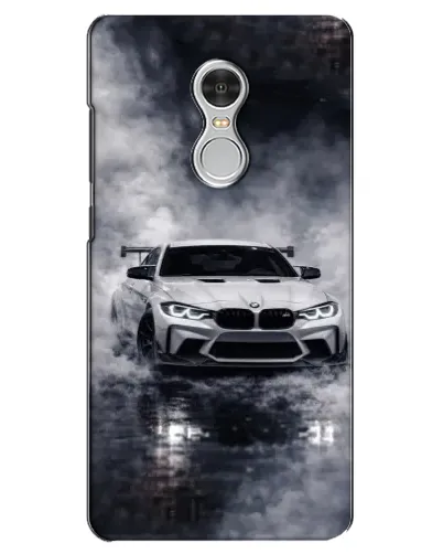 Чехол для Xiaomi Redmi 5 с картинкой «BMW сквозь туман»