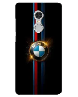 Чехол для Xiaomi Redmi 5 с картинкой «BMW M-Power неон»