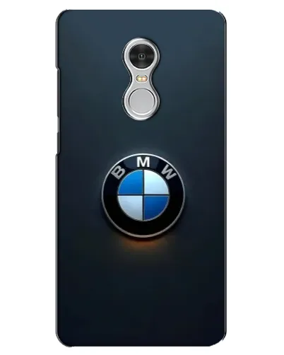 Чехол для Xiaomi Redmi 5 с картинкой «Логотип BMW — минимализм»
