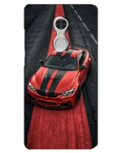Чехол для Xiaomi Redmi 5 с картинкой «BMW на красной дорожке»