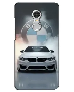 Чехол для Xiaomi Redmi 5 с картинкой «BMW в белом дыму»