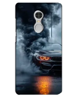 Чехол для Xiaomi Redmi 5 с картинкой «BMW M-Power — абстракция»