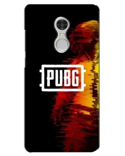 Чохол для Xiaomi Redmi 5 з картинкою «Яскравий логотип PUBG»