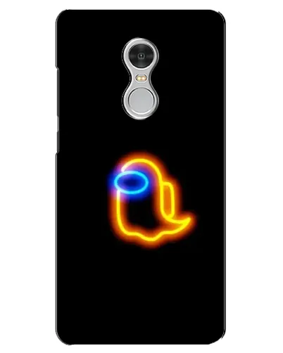 Чохол для Xiaomi Redmi 5 з картинкою «Among Us неонове сяйво»