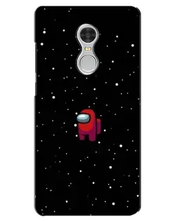 Чохол для Xiaomi Redmi 5 з картинкою «Червоний Among Us»