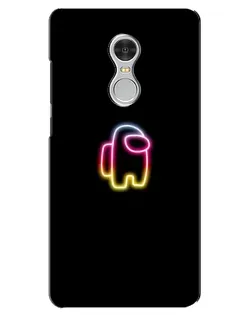 Чохол для Xiaomi Redmi 5 з картинкою «Among Us градієнт»