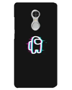 Чохол для Xiaomi Redmi 5 з картинкою «Among Us неон»