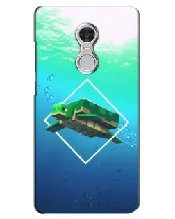 Чехол для Xiaomi Redmi 5 с картинкой «Черепаха Minecraft» Чехол для Xiaomi Redmi 5 с картинкой «Черепаха Minecraft»