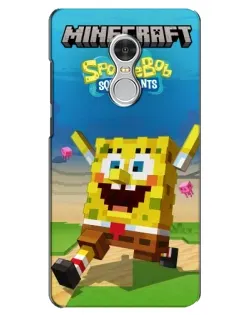 Чехол для Xiaomi Redmi 5 с картинкой «Губка Боб Minecraft» Чехол для Xiaomi Redmi 5 с картинкой «Губка Боб Minecraft»