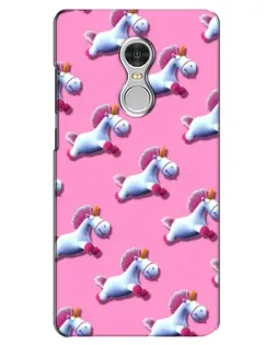 Чехол для Xiaomi Redmi 5 с картинкой «Единороги на розовом» Чехол для Xiaomi Redmi 5 с картинкой «Единороги на розовом»