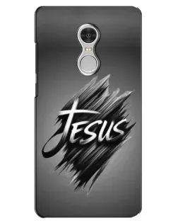 Чехол для Xiaomi Redmi 5 с картинкой «Надпись Jesus Graffiti»