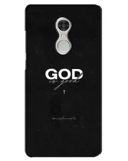 Чехол для Xiaomi Redmi 5 с картинкой «GOD — Бог над всем»
