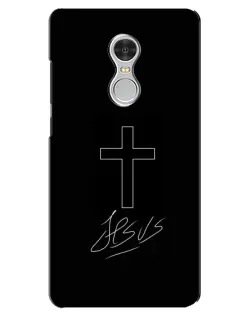 Чохол для Xiaomi Redmi 5 з картинкою «Графічний хрест Jesus» Чохол для Xiaomi Redmi 5 з картинкою «Графічний хрест Jesus»