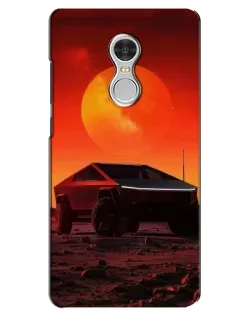 Чохол для Xiaomi Redmi 5 з картинкою «Cybertruck на Марсі»