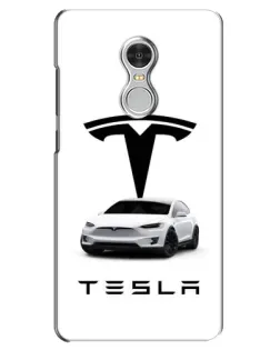 Чохол для Xiaomi Redmi 5 з картинкою «Tesla White Style»