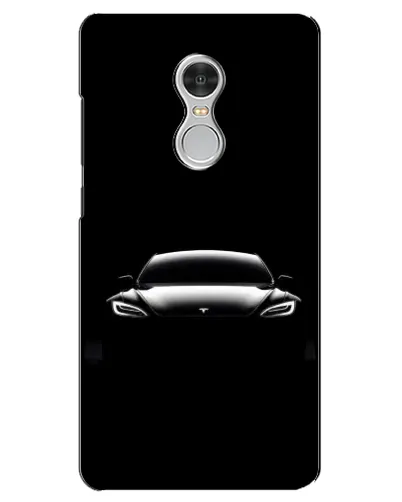 Чохол для Xiaomi Redmi 5 з картинкою «Фари Tesla Night»