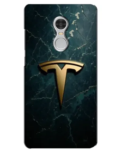 Чохол для Xiaomi Redmi 5 з картинкою «Мармурова Tesla Gold»