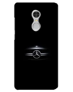 Чохол для Xiaomi Redmi 5 з картинкою «Mercedes — абстрактні лінії»