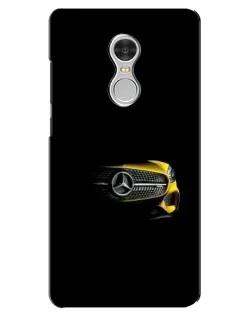 Чехол для Xiaomi Redmi 5 с картинкой «Mercedes — ретро стиль»