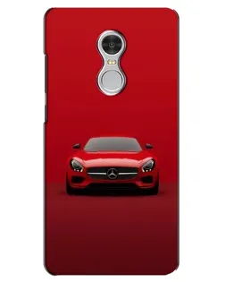 Чехол для Xiaomi Redmi 5 с картинкой «Красный Mercedes AMG»