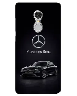Чехол для Xiaomi Redmi 5 с картинкой «Mercedes — решетка радиатора»