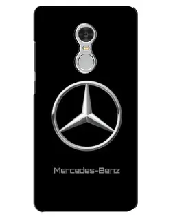 Чехол для Xiaomi Redmi 5 с картинкой «Mercedes Silver Logo»