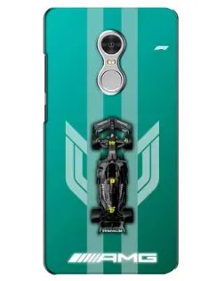 Чехол для Xiaomi Redmi 5 с картинкой «Mercedes AMG Petronas»