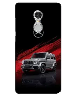 Чехол для Xiaomi Redmi 5 с картинкой «Mercedes G-Class красный»