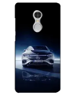 Чехол для Xiaomi Redmi 5 с картинкой «Ночной Mercedes EQ»