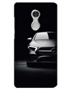 Чехол для Xiaomi Redmi 5 с картинкой «Свет фар Mercedes»