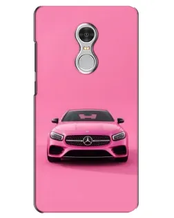 Чехол для Xiaomi Redmi 5 с картинкой «Розовый Mercedes AMG»
