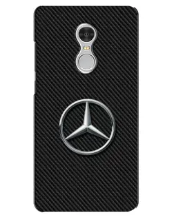 Чехол для Xiaomi Redmi 5 с картинкой «Карбоновый Mercedes стиль»