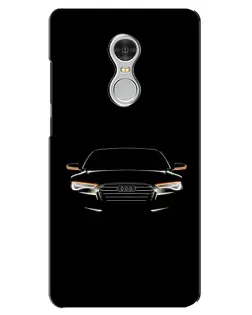 Чохол для Xiaomi Redmi 5 з картинкою «Audi — нічний контур»