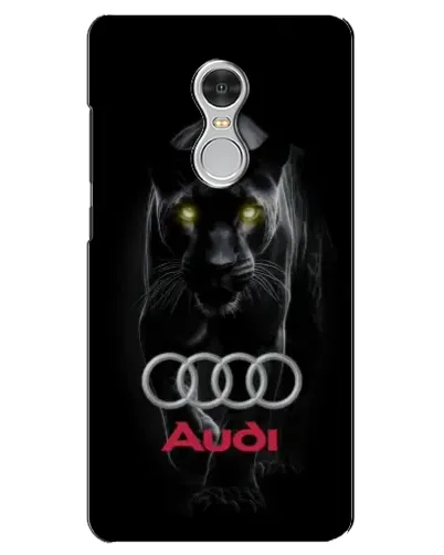 Чохол для Xiaomi Redmi 5 з картинкою «Пантера та Audi»
