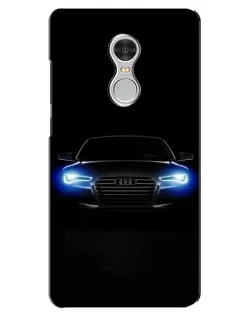 Чохол для Xiaomi Redmi 5 з картинкою «Audi в неоні»