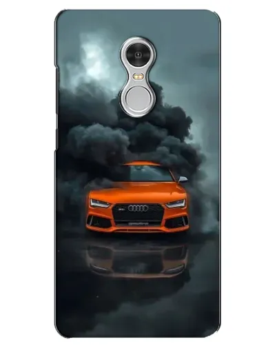 Чохол для Xiaomi Redmi 5 з картинкою «Audi у хмарах диму»