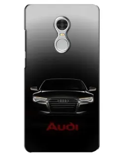 Чохол для Xiaomi Redmi 5 з картинкою «Audi — градієнтний контур»