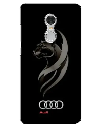 Чохол для Xiaomi Redmi 5 з картинкою «Графіка — пантера та Audi»