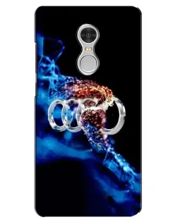 Чохол для Xiaomi Redmi 5 з картинкою «Енергія лого Audi»