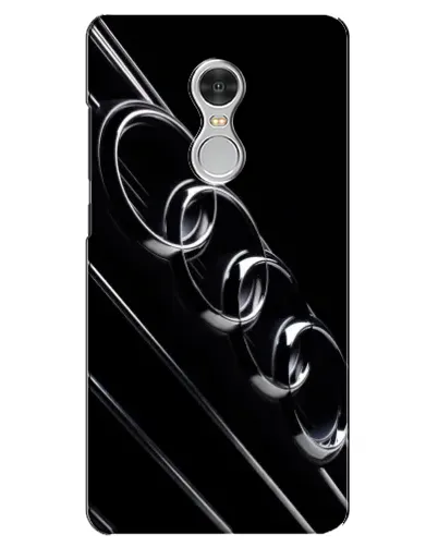 Чохол для Xiaomi Redmi 5 з картинкою «Audi — абстрактні кільця»