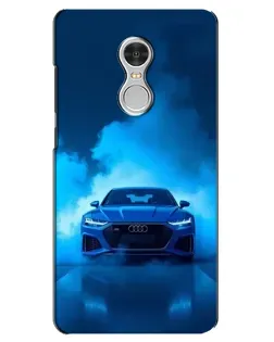 Чохол для Xiaomi Redmi 5 з картинкою «Audi — блакитна енергія»
