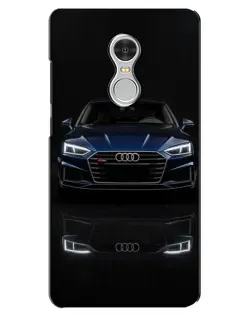Чохол для Xiaomi Redmi 5 з картинкою «Audi — нічне відображення»