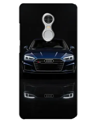 Чохол для Xiaomi Redmi 5 з картинкою «Audi — нічне відображення»