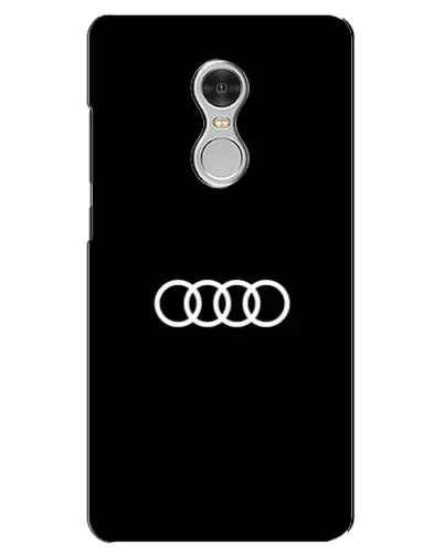Чохол для Xiaomi Redmi 5 з картинкою «Audi White Logo»