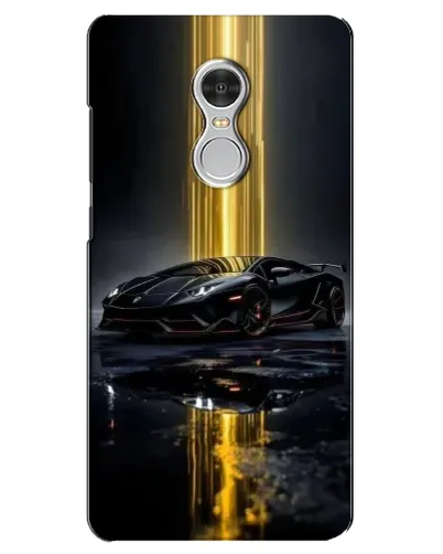 Чохол для Xiaomi Redmi 5 з картинкою «Нічний Lamborghini драйв»