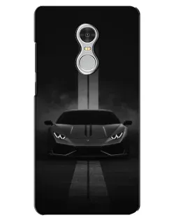Чохол для Xiaomi Redmi 5 з картинкою «Lamborghini симетрія доріг»