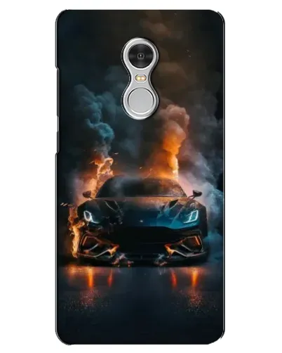 Чохол для Xiaomi Redmi 5 з картинкою «Lamborghini димна естетика»