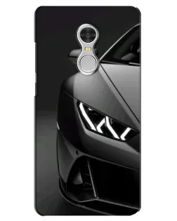 Чохол для Xiaomi Redmi 5 з картинкою «Lamborghini фари деталізація»