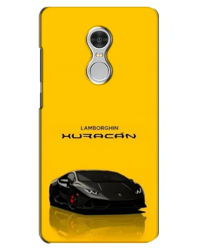Чохол для Xiaomi Redmi 5 з картинкою «Lamborghini Huracan чорний»