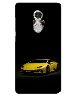 Чохол для Xiaomi Redmi 5 з картинкою «Lamborghini жовтий акцент»
